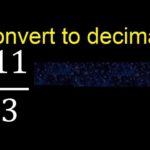 11.3 Decimal: Meaning & Fractional Equivalent