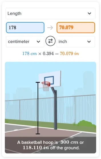 178 Centimeters to Inches: Conversion & Measurement
