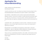 Apology for Miscommunication: Our Commitment to Clarity