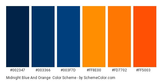 Blue and Orange Color Combinations: A Vibrant Guide