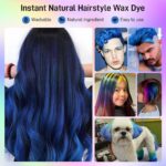 Blue Rinse Hair Dye: Vibrant Color, Temporary Fun