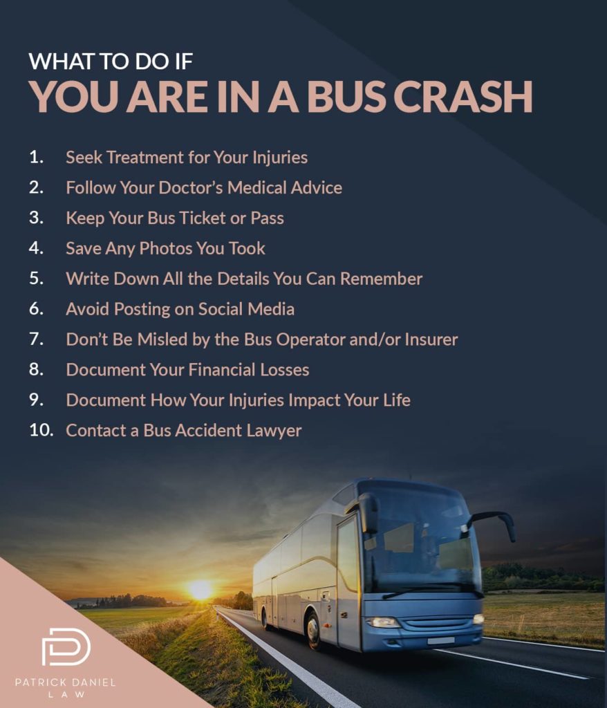 Bus Accident? What To Do After Impact