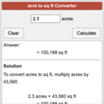 Convert 0.35 Acres to Square Feet: Easy Calculation