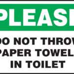 Don’t Flush Paper Towels: Avoid Toilet Clogs