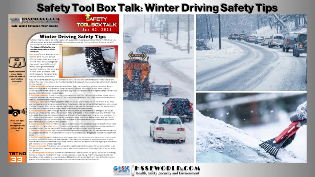Driving in Snow: Safety Tips for 3 Inches or More