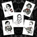 Gothic Literature Icons: Bram Stoker & Mary Shelley