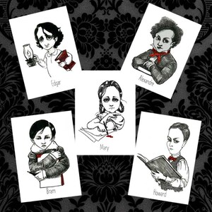 Gothic Literature Icons: Bram Stoker & Mary Shelley