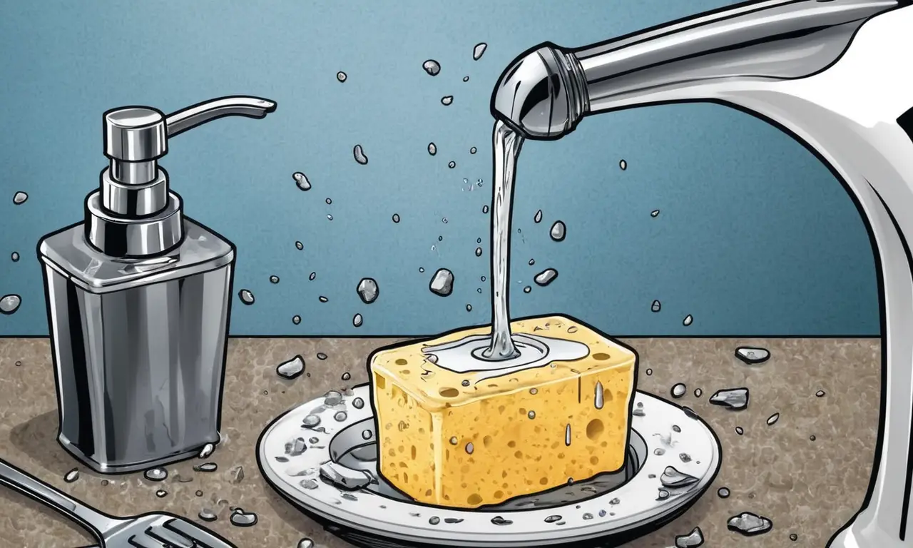 Reparación frustrante que terminó con platos limpios y cubiertos brillantes