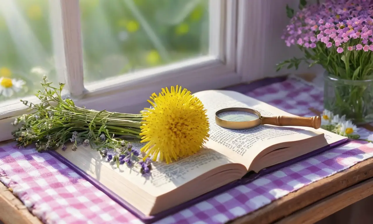 Un estudio botánico de flores comestibles bajo la luz del sol