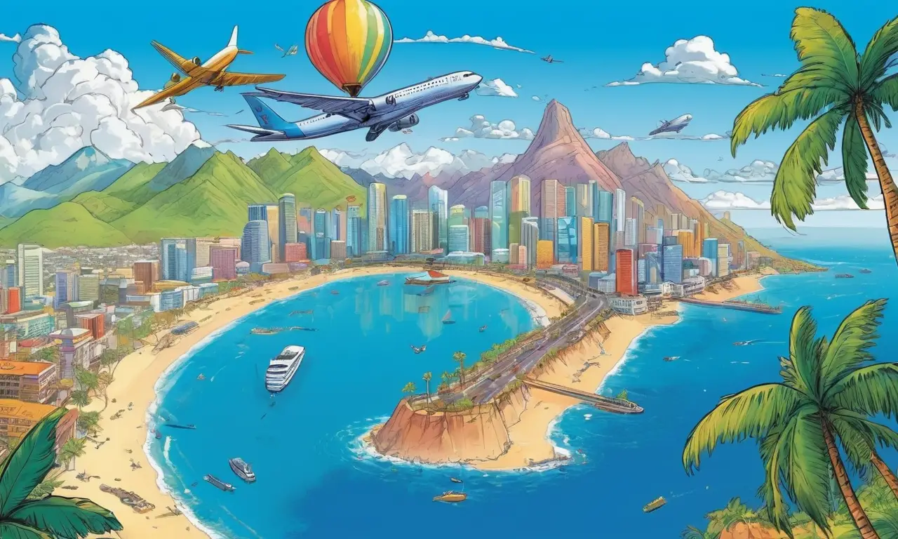 Dos mapas llenos de aventuras y contrastes