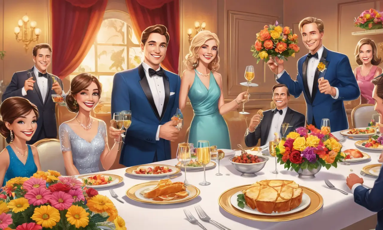 Una cena elegante y alegre apoya una buena causa