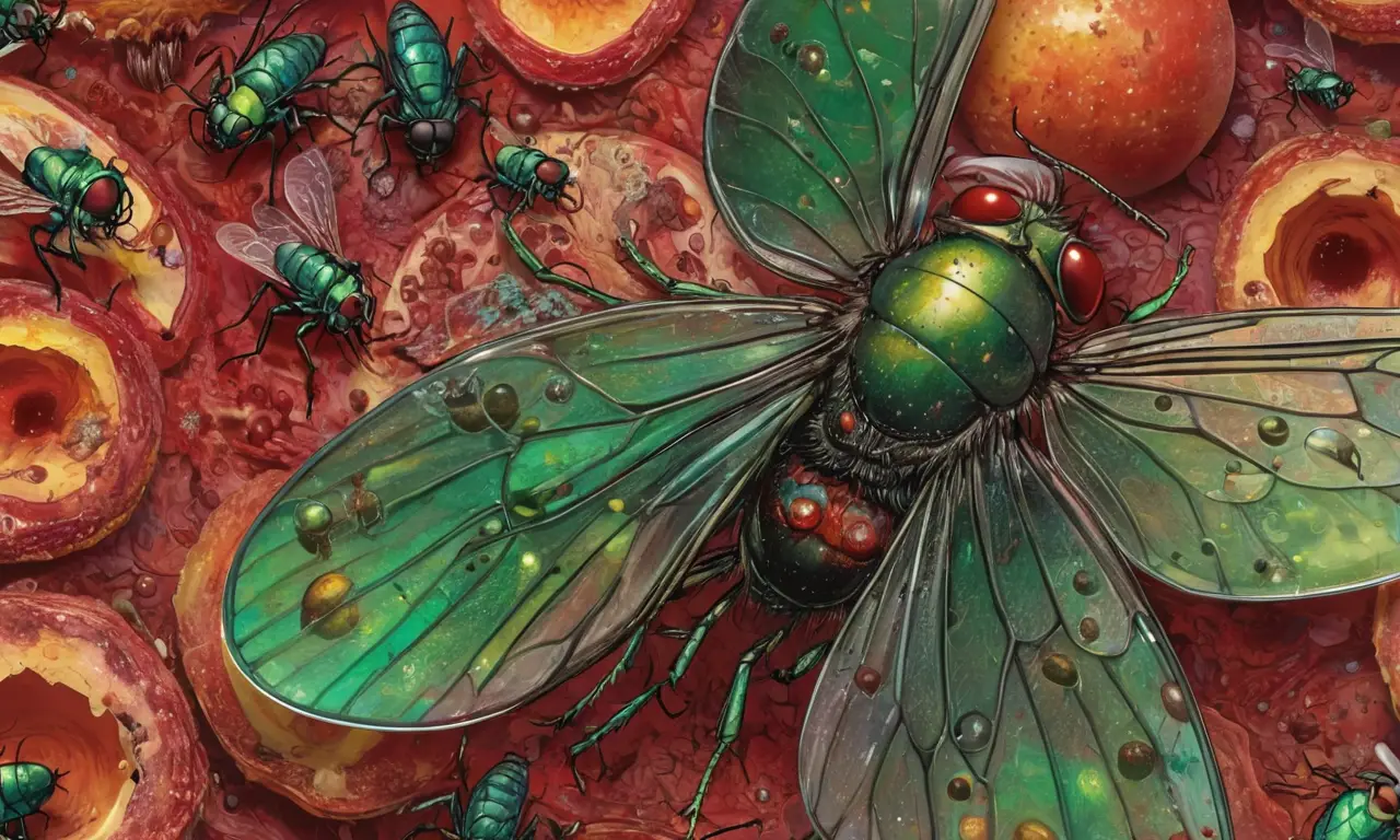 La vida y muerte de una mosca en detalle