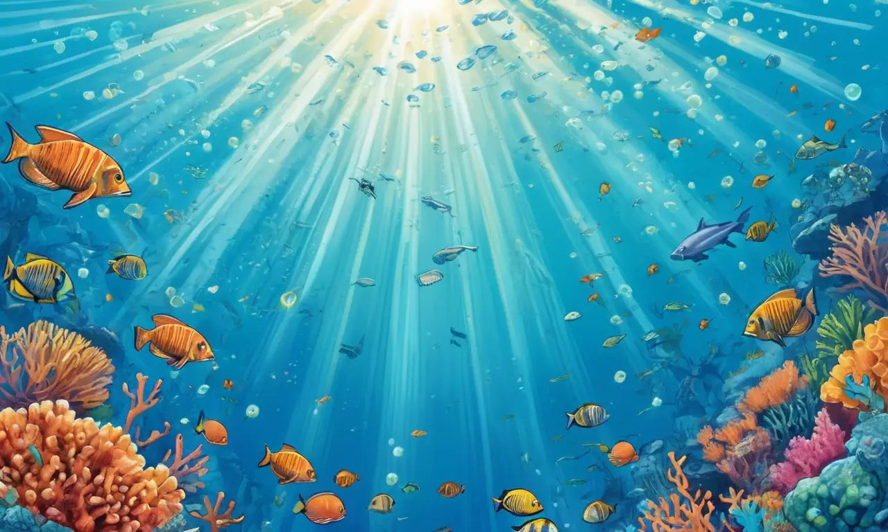Un mundo submarino vibrante y libre