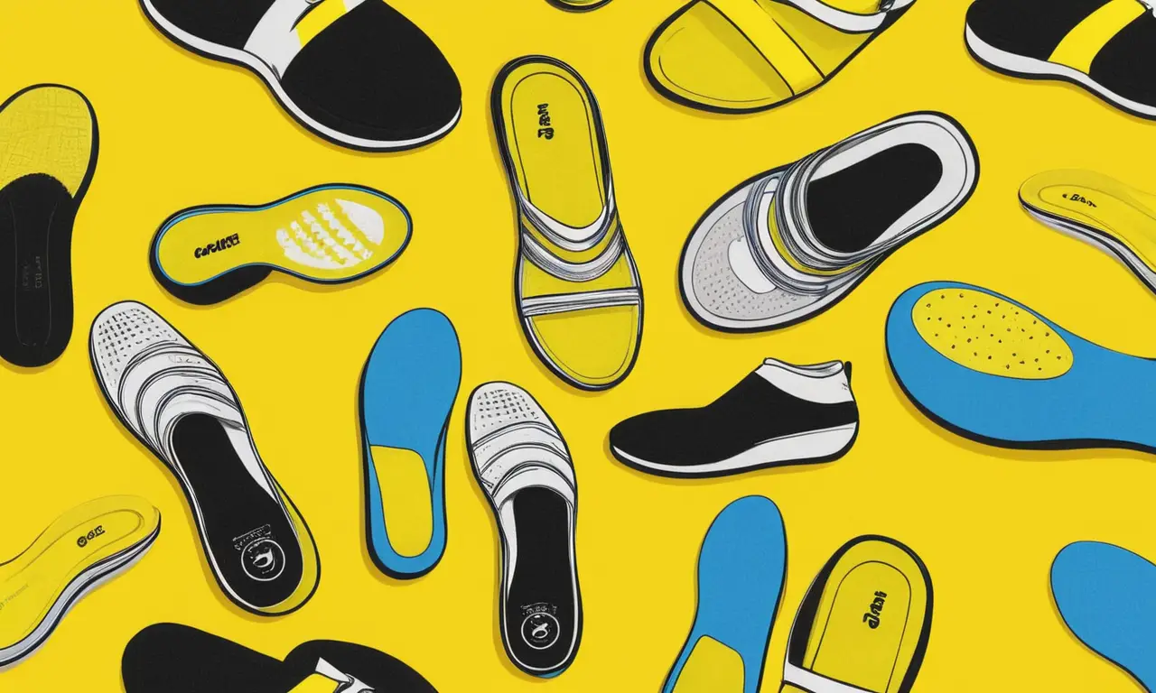 Una variedad de plantillas y zapatos para todas las necesidades y actividades