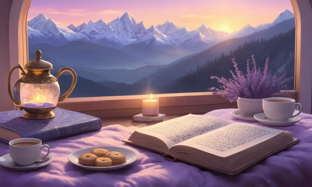 Un amanecer tranquilo y lleno de paz