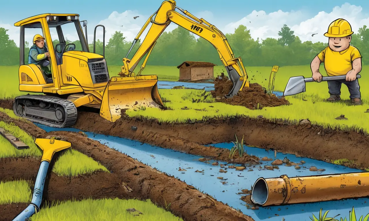 La construcción del nuevo sistema de alcantarillado avanza