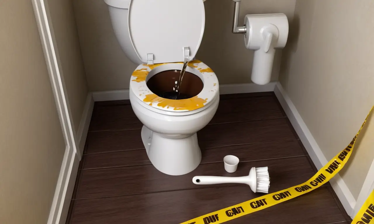 Un baño en crisis