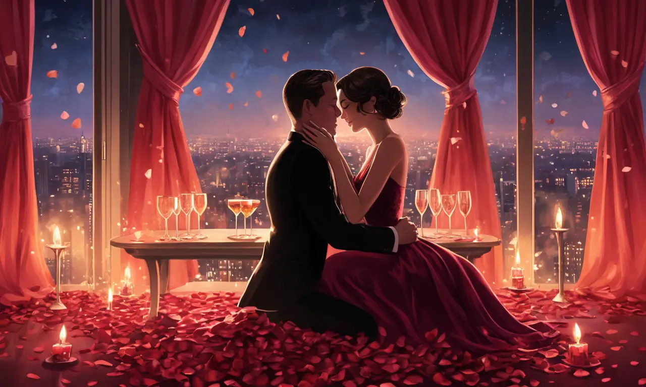 Una noche romántica e íntima