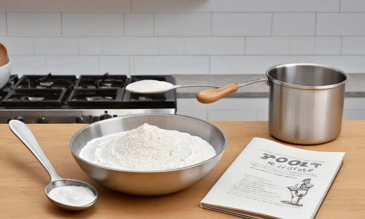 Un ambiente acogedor de cocina listo para hornear