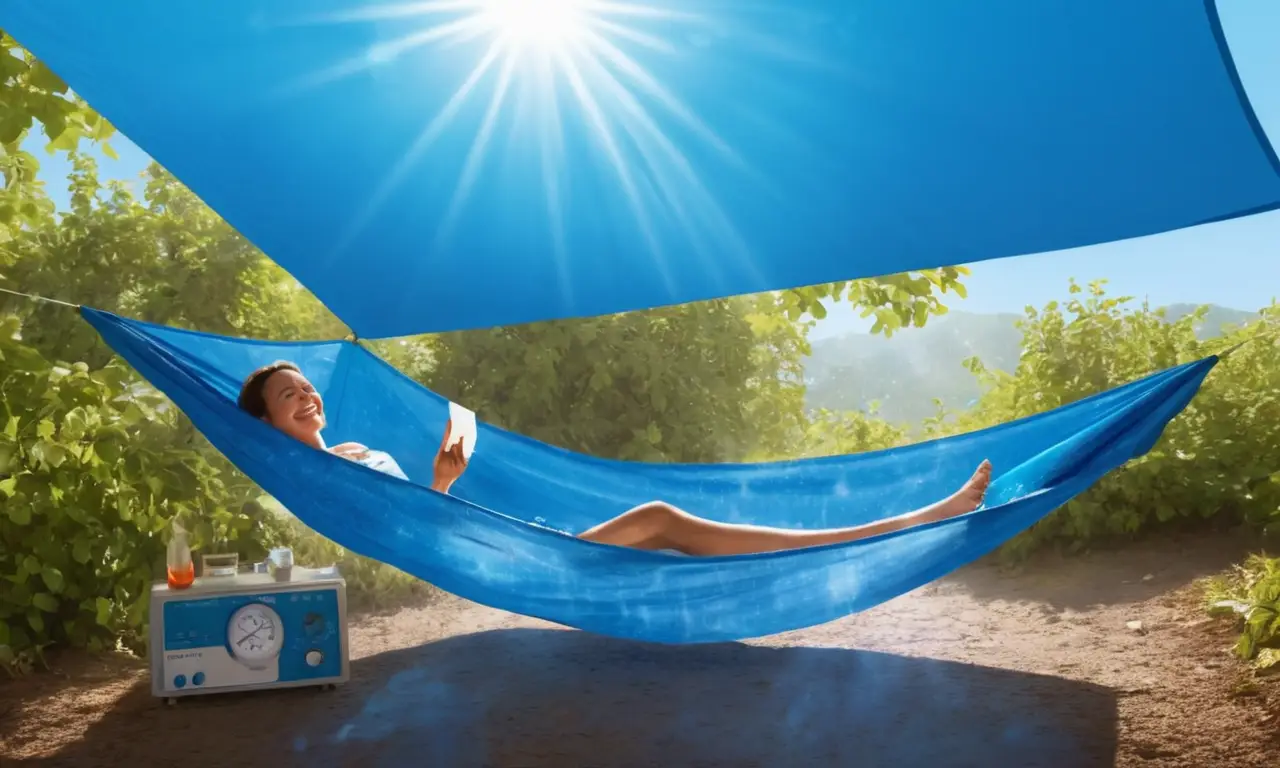 El calor abrasador cede al alivio de la sombra
