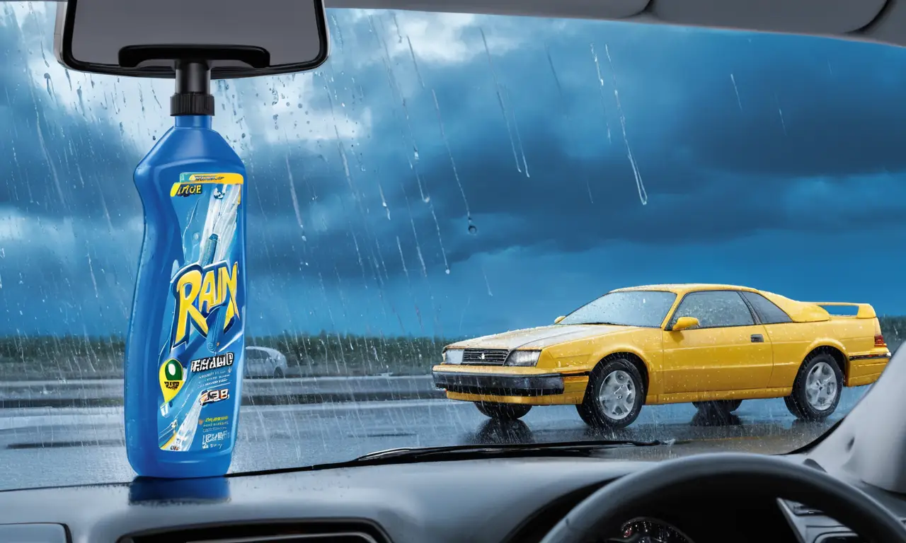 El Rain-X deja un parabrisas impecable para una conducción segura