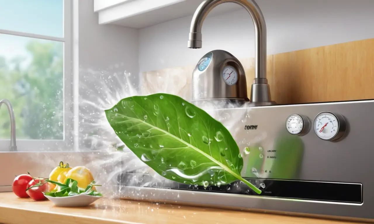 Una cena familiar feliz y energética en una cocina acogedora