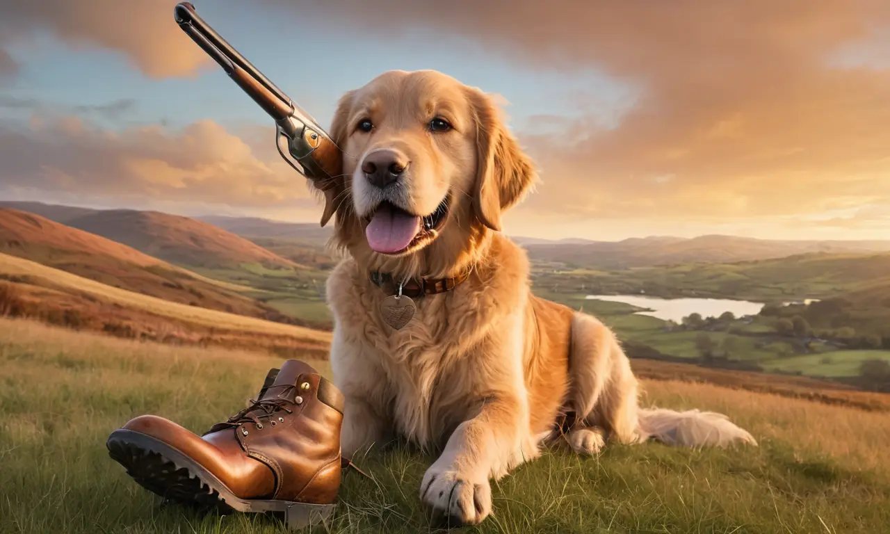 Un cachorro dorado vive una aventura de caza en las Highlands escocesas