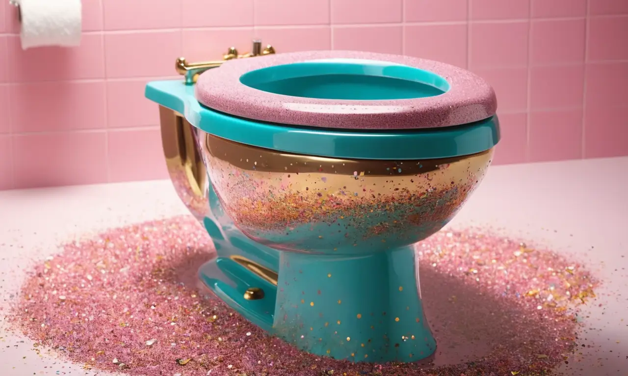 Un baño mágico y surrealista