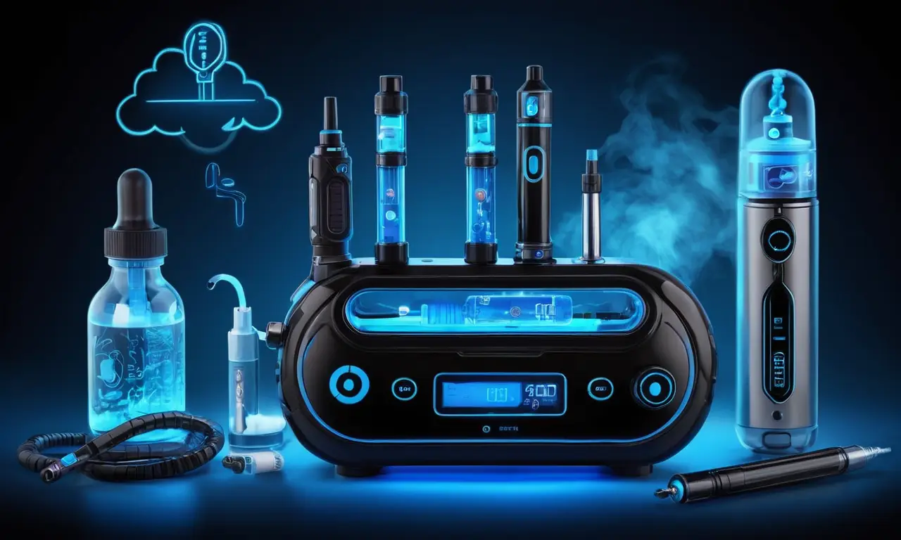 Un vaper disfruta de su dispositivo limpio y funcionando