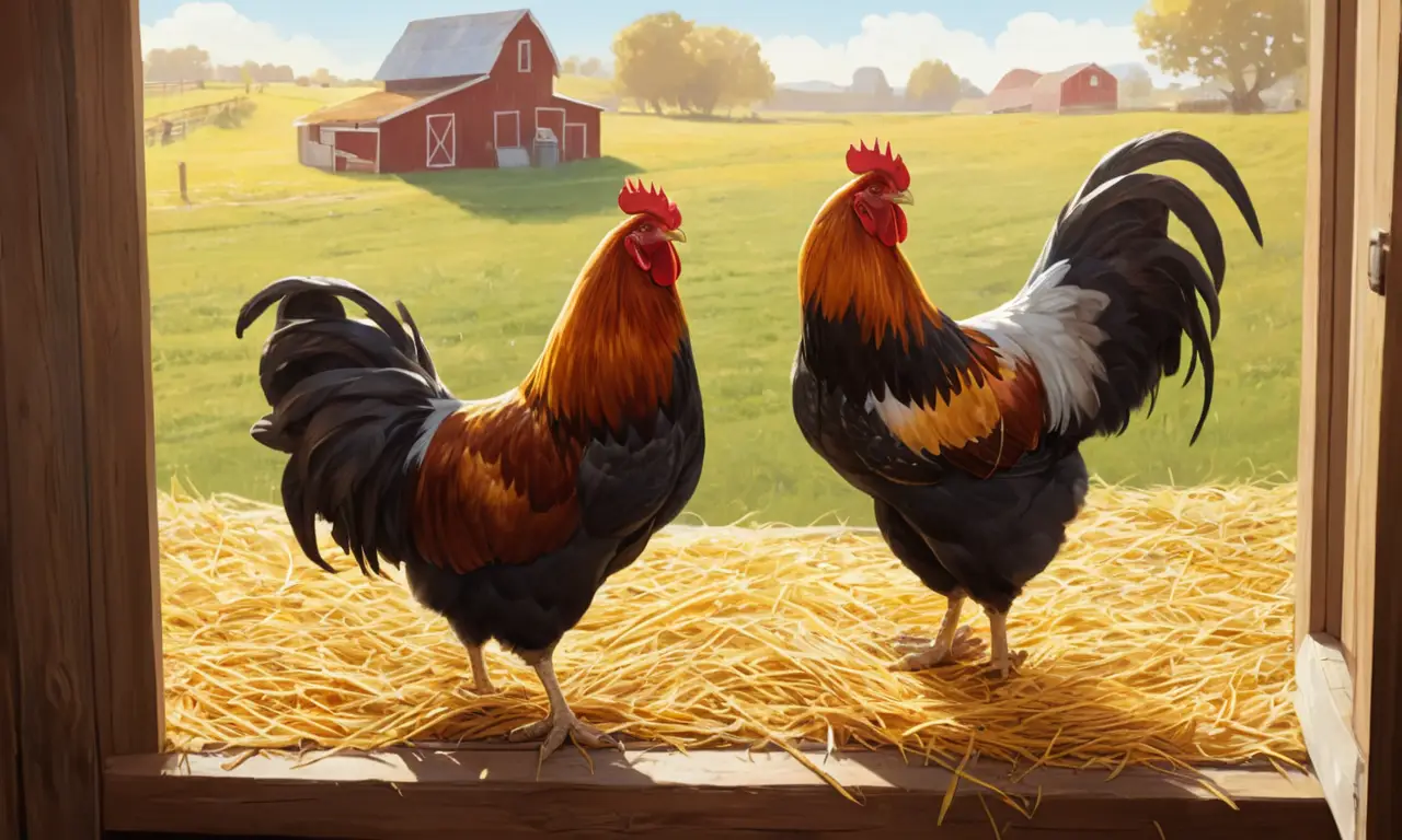 Un gallinero rústico lleno de vida