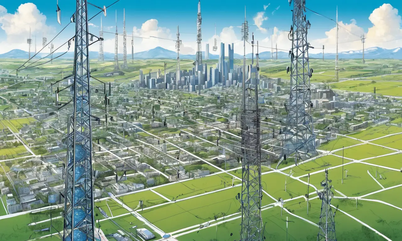 Conexión global que une personas y lugares