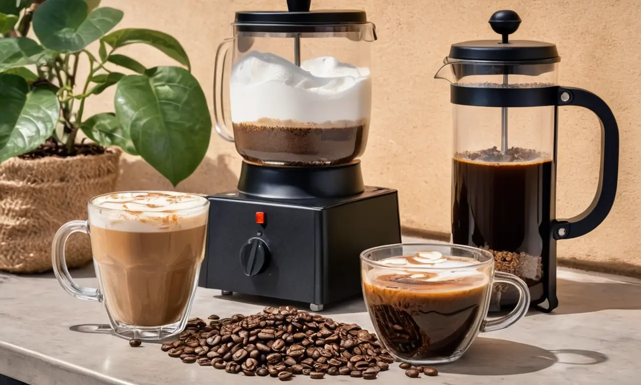 Un café helado perfecto para un día soleado