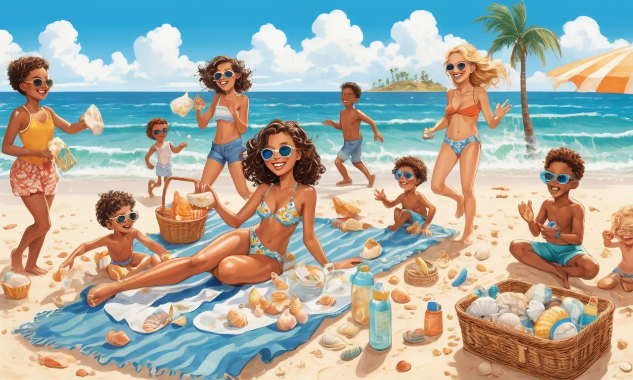 Un día perfecto en la playa