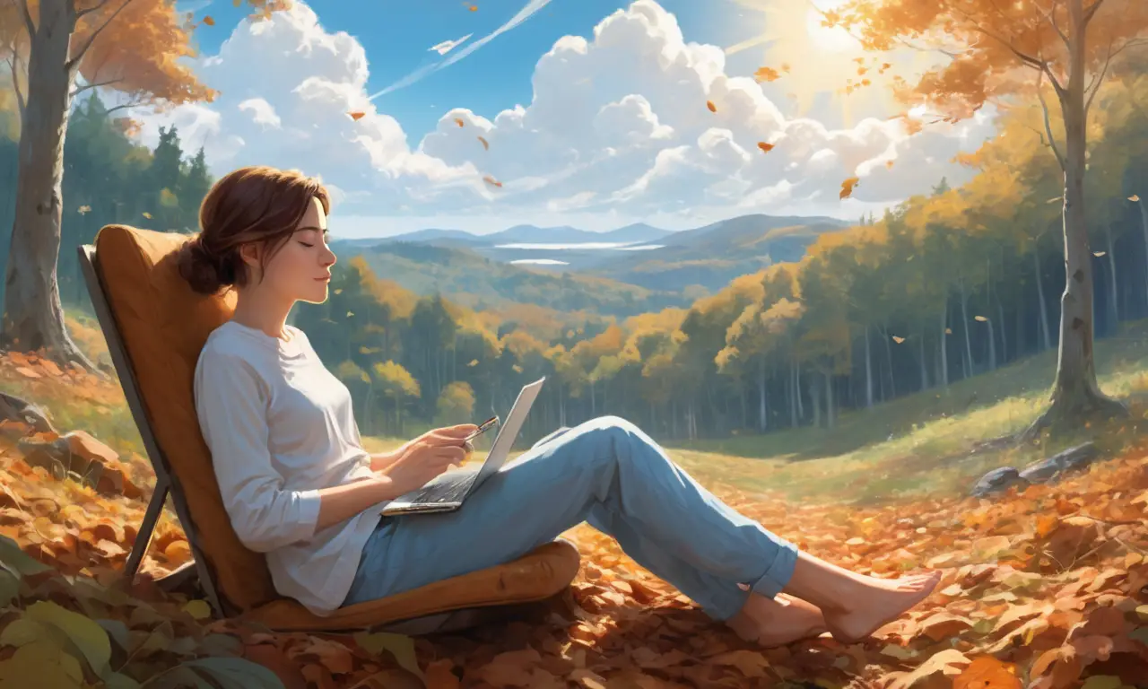 Un momento de paz y concentración en un ambiente acogedor