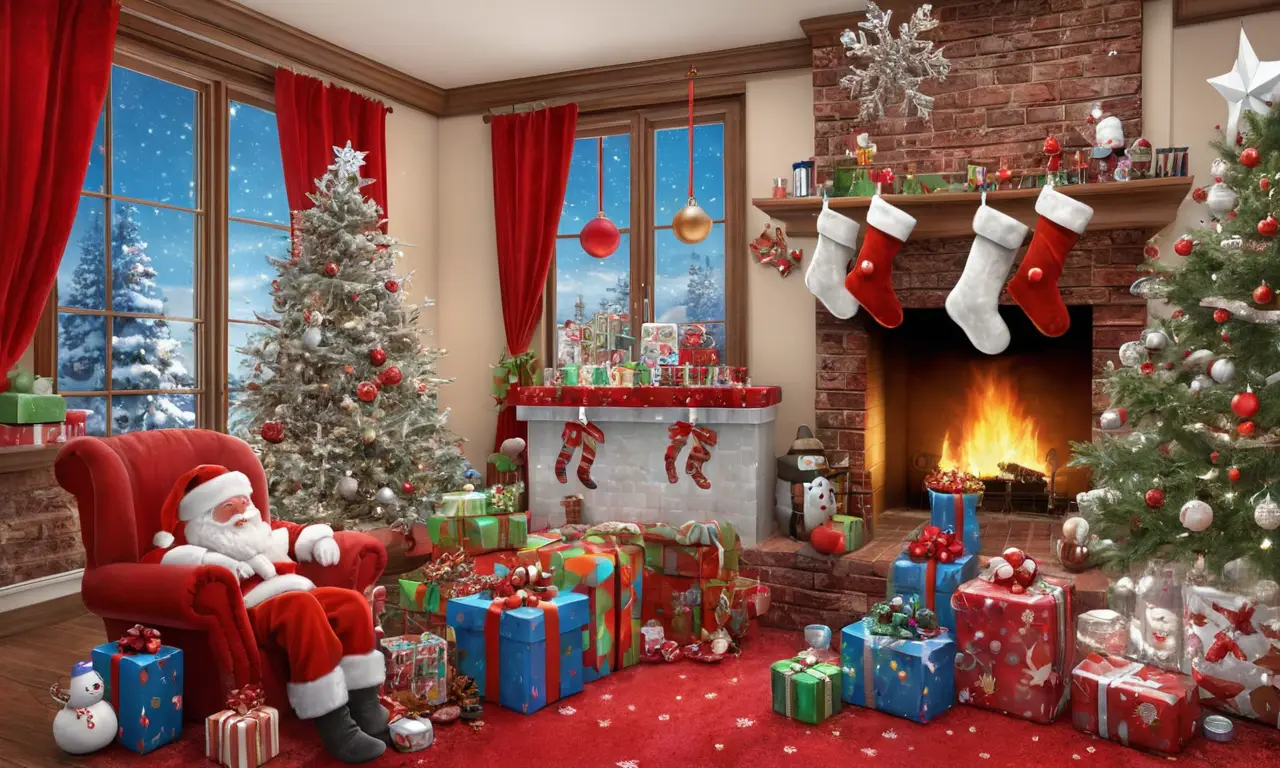 Un mágico escenario navideño