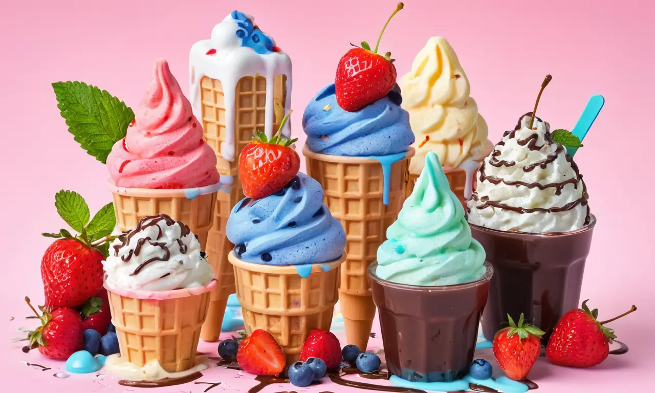 Un festín de sabores fríos y dulces