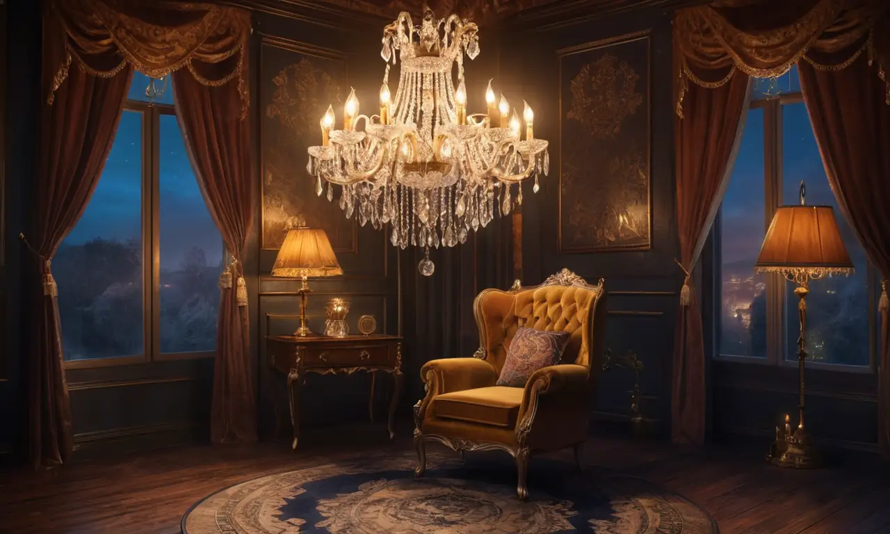 Un rincón acogedor y elegante con detalles vintage