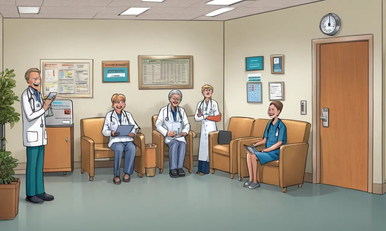 Un ambiente médico típico de atención urgente