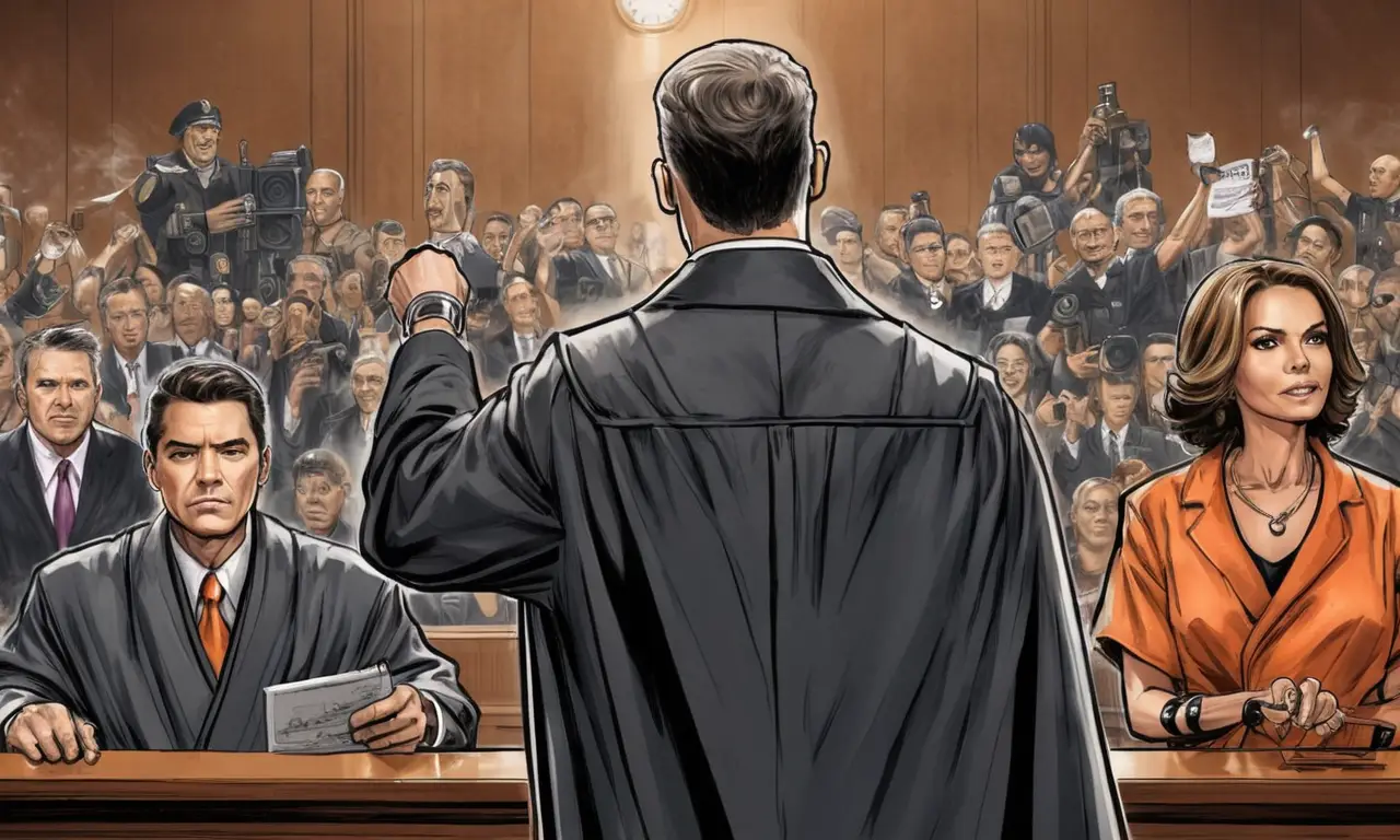 El drama del juicio de una celebridad