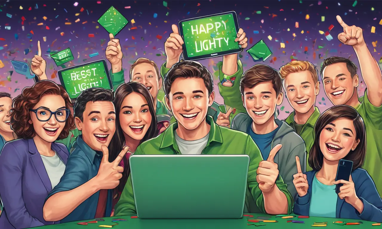 La interacción digital celebra el éxito y la conexión
