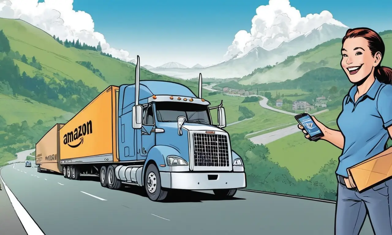 Entrega rápida y eficiente de Amazon