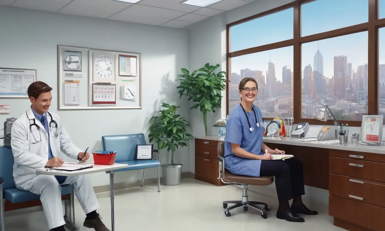 Un consultorio médico típico