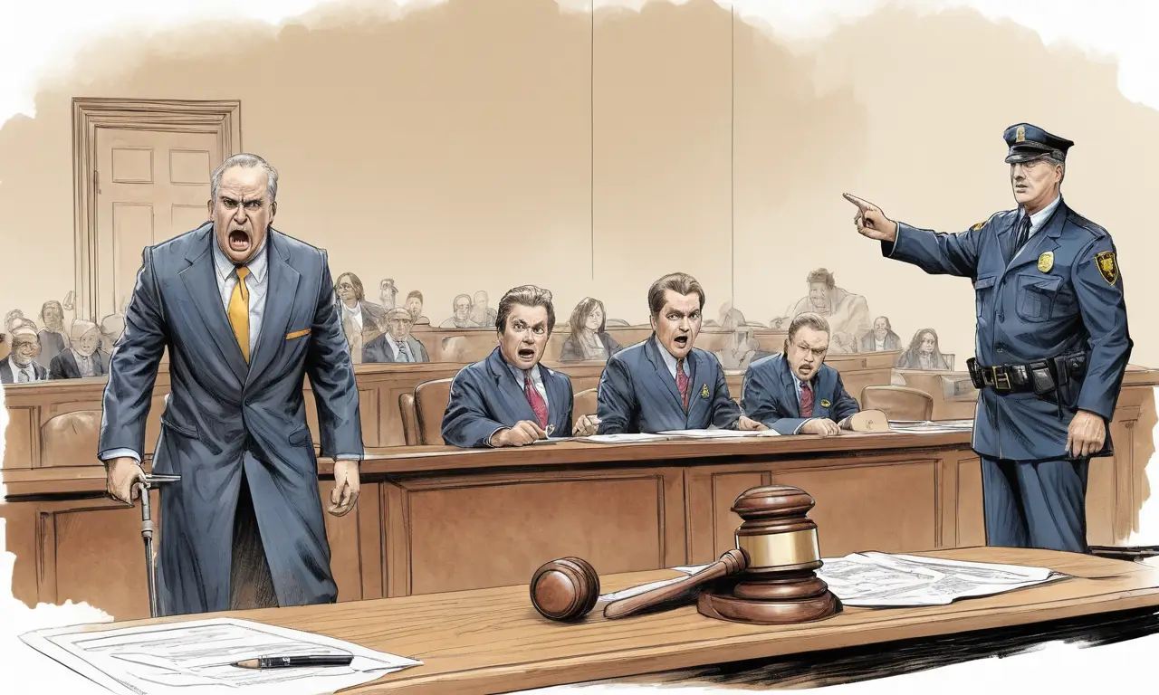 Un caso judicial se desata en una casa