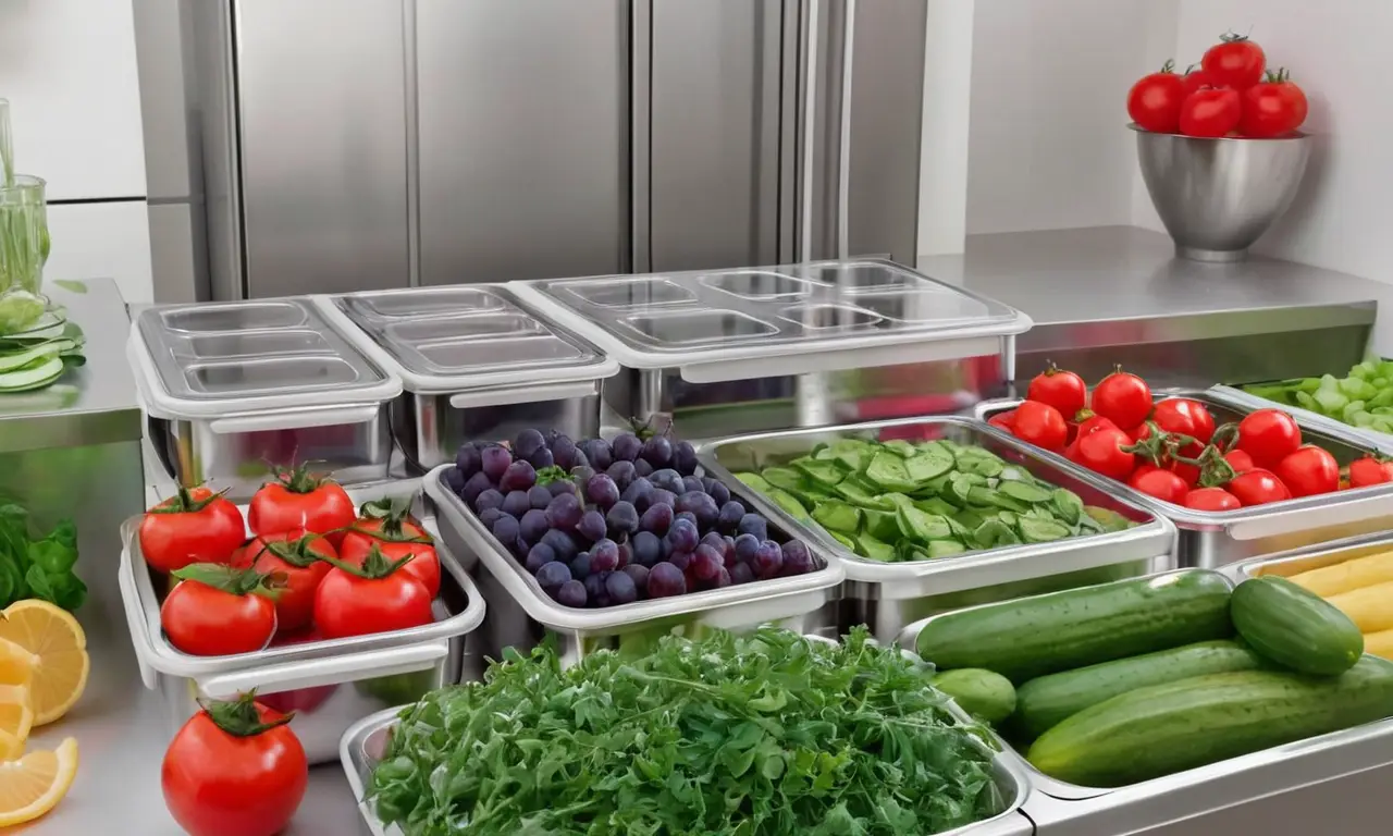 Un refrigerador festivo y ordenado celebra el Shabat