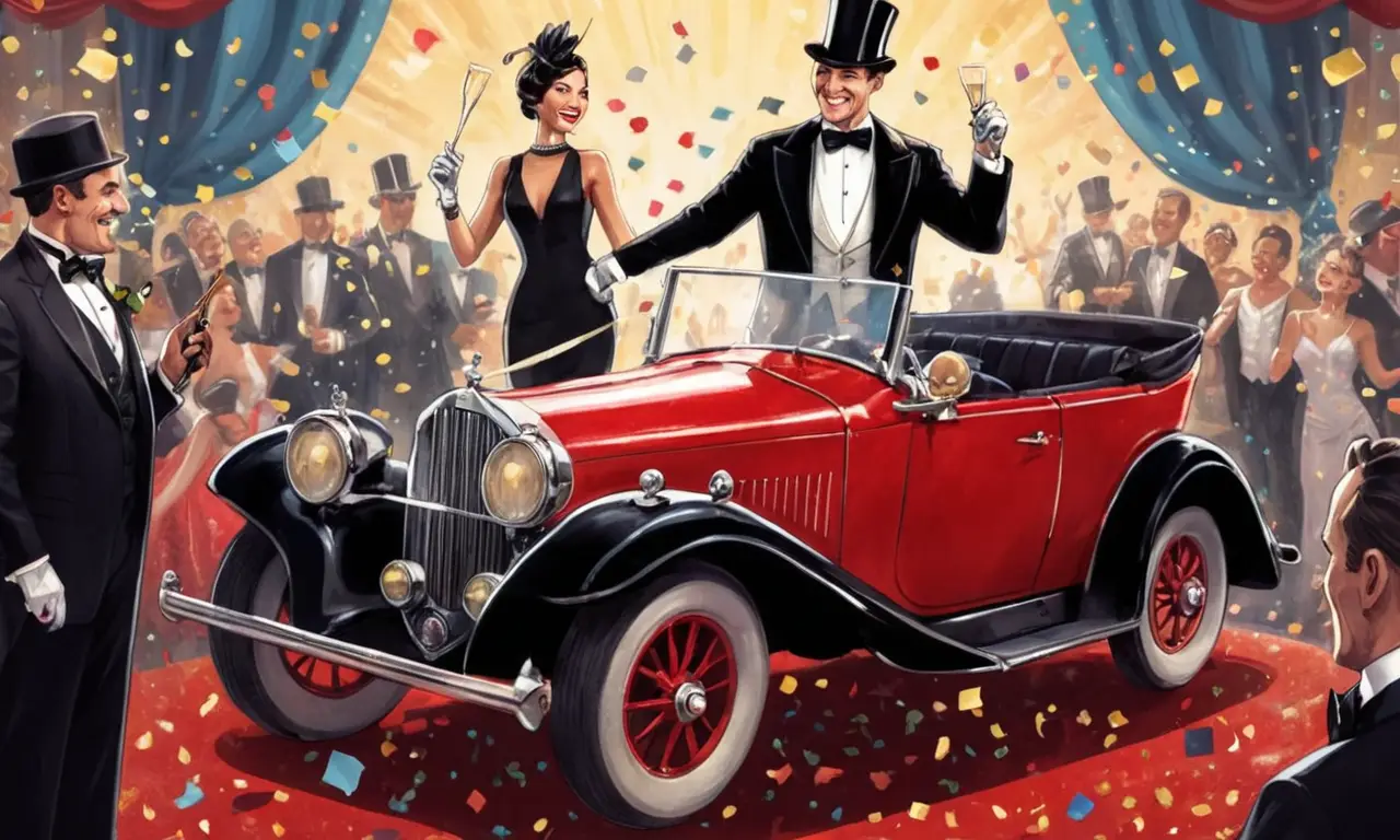 Una noche elegante y festiva