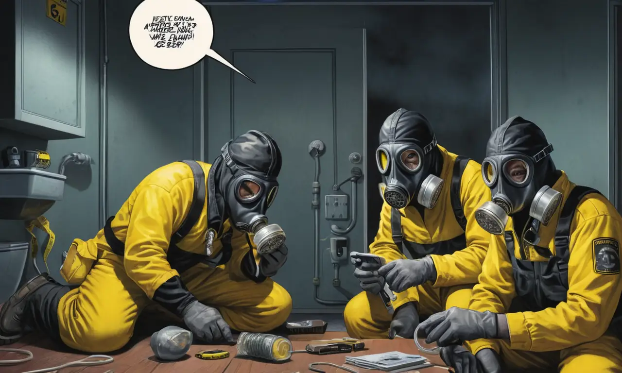 Una familia teme una fuga de gas