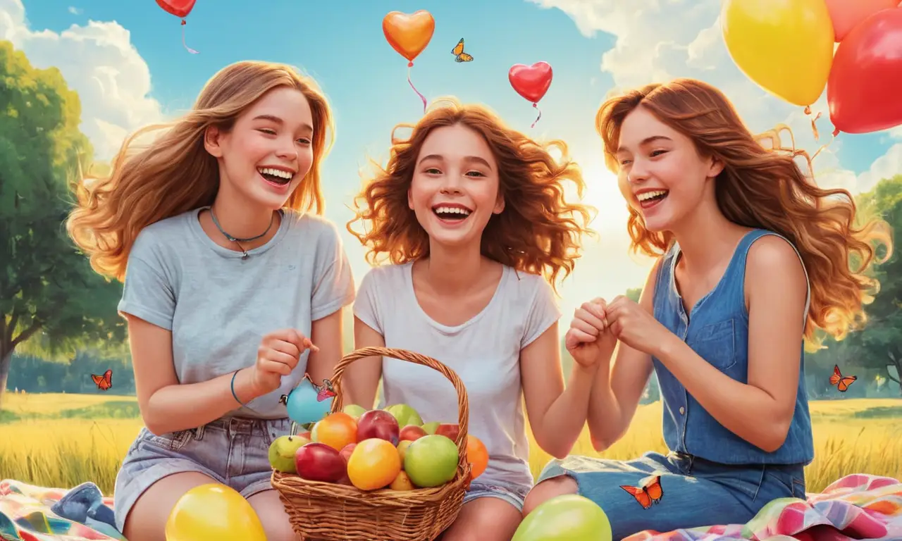 Dos amigas comparten un día perfecto de amistad