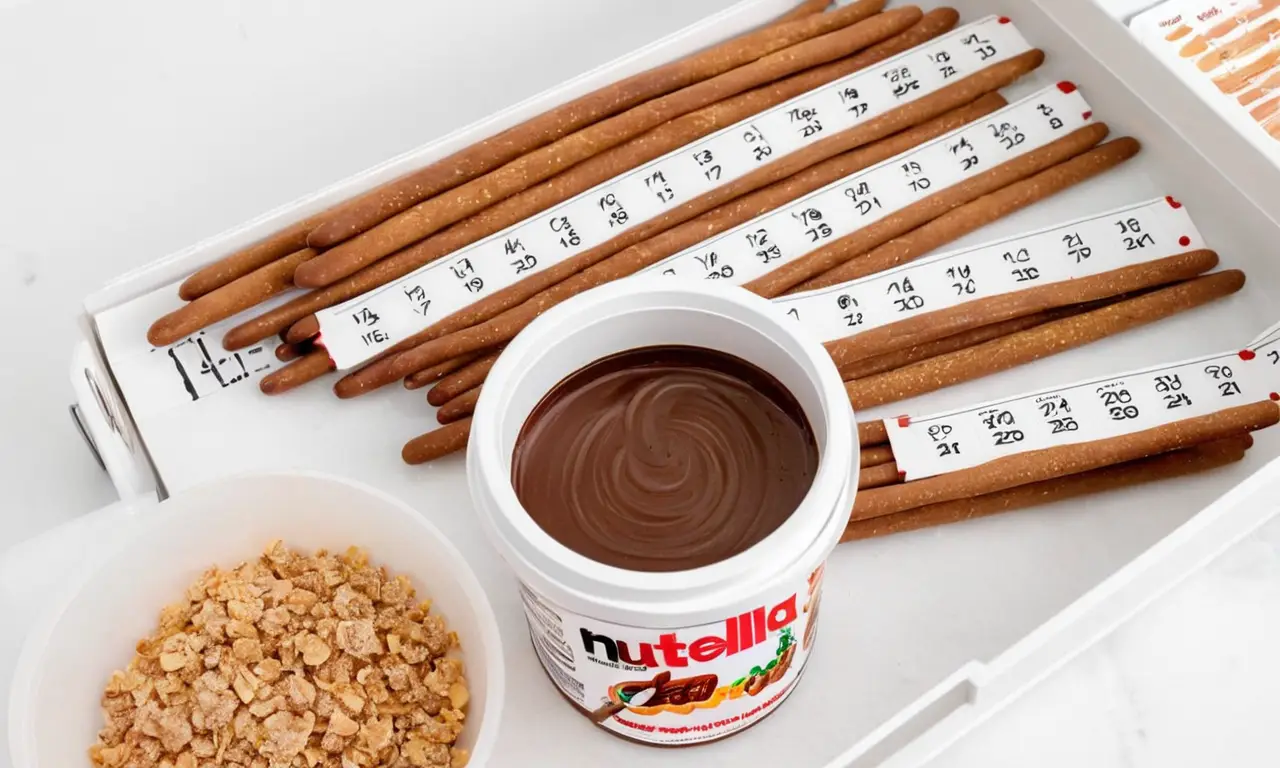 Unos panecillos de Nutella esperan ser degustados