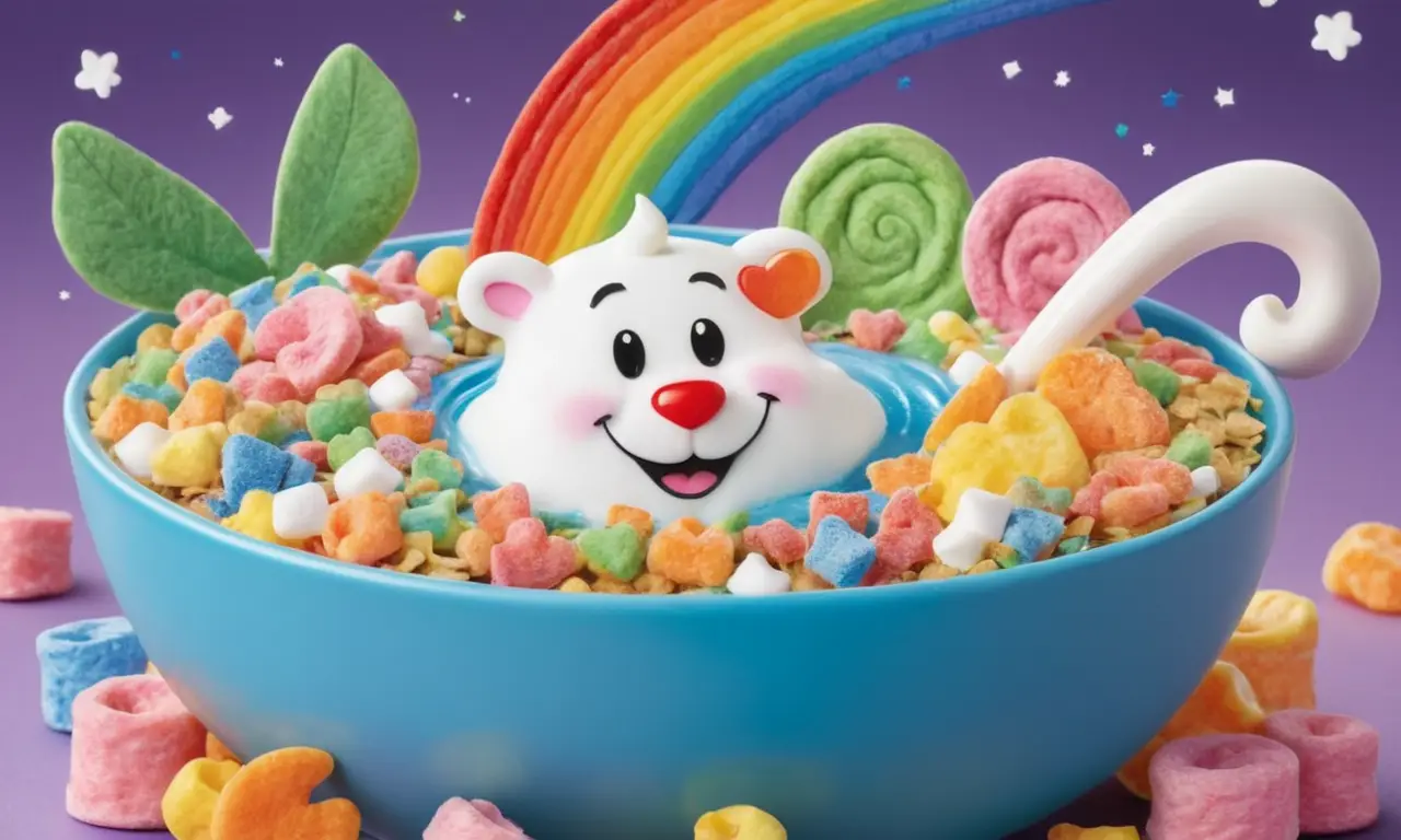 Un desayuno mágico y colorido