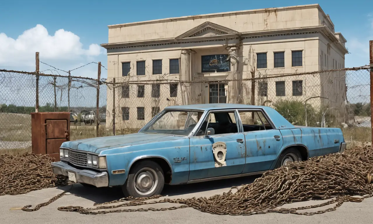 Un escenario abandonado evoca justicia olvidada